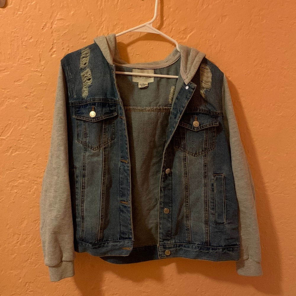 Jean Jacket with Hood